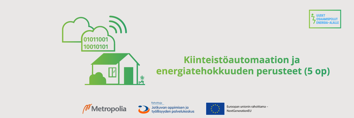 Kiinteistöautomaation ja energiatehokkuuden perusteet