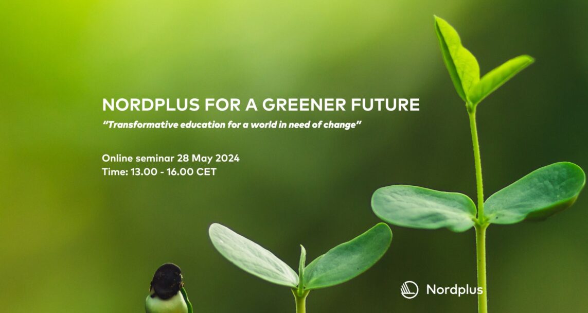 Nordplus for a greener future seminar