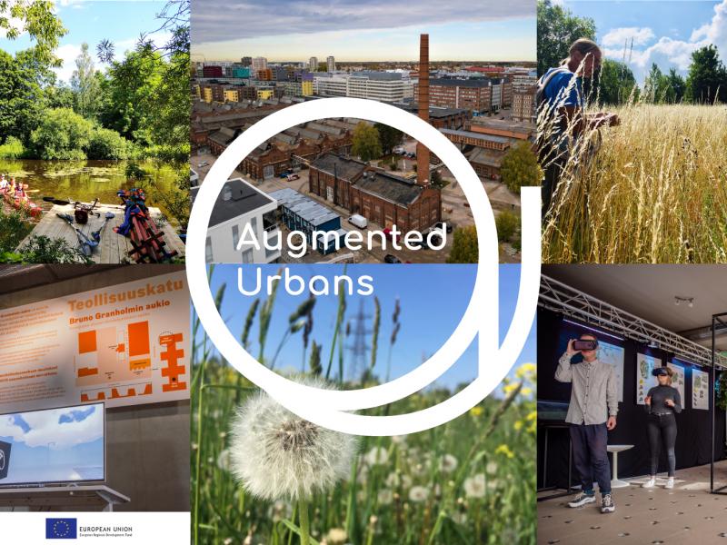 Augmented Urbans activities in cities around the Baltic sea