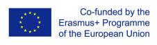 Co-funded by the Erasmus + Programme of the European Union logo.